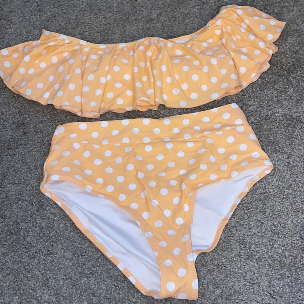 Polka dot bikini